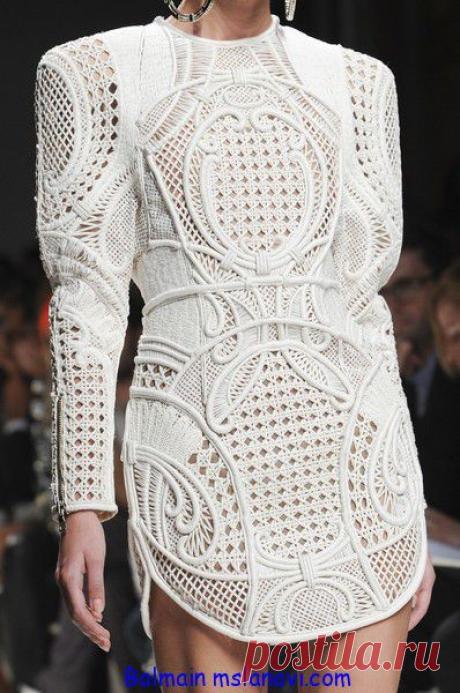 Оливье Рустан (Olivier Rousteing) - новый креативный директор Дома Balmain