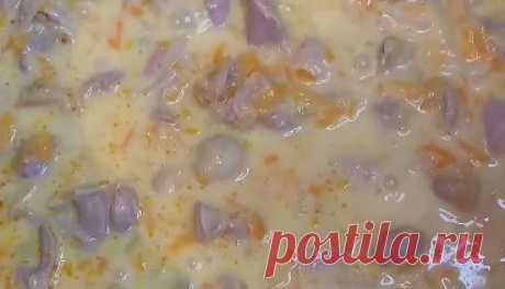 КУРИНЫЕ ЖЕЛУДОЧКИ🧆 Ингредиенты📝 🐓Куриные желудочки 1 кг 🧅Лук 1 шт... | Интересный контент в группе Кухня для своих