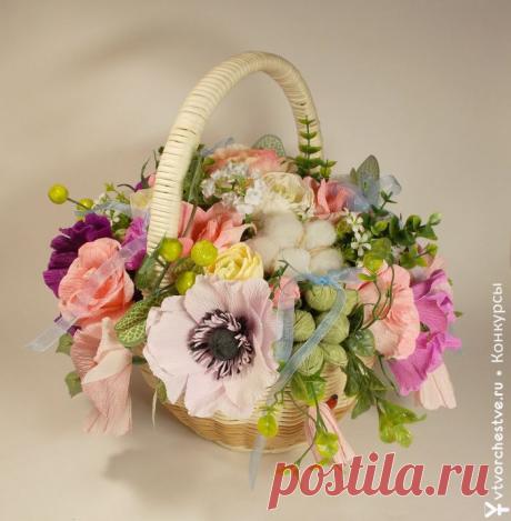 Мастер-класс &quot;Вьюнок полевой с конфеткой&quot; :: Втворчестве.ru