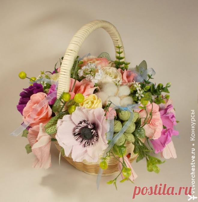 Мастер-класс "Вьюнок полевой с конфеткой" :: Втворчестве.ru