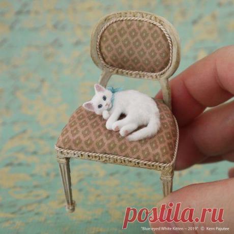 Крохотные фигурки животных, которые неотличны от живых: невероятные идеи