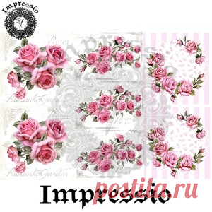 Декупажная карта