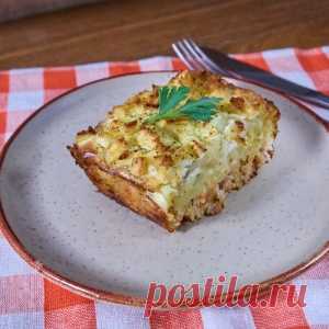 Запеканка с картофельным пюре и куриным фаршем - МирТесен