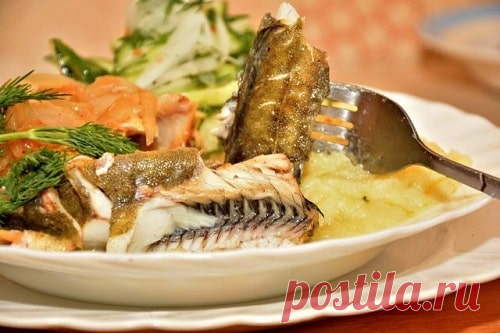 Навага в духовке – 8 вкусных рецептов приготовления (с фото)