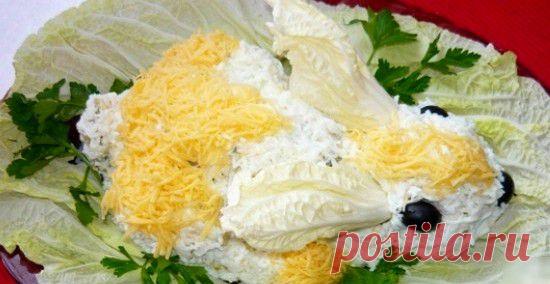 Пасхальный салат Кролик « Рецепты салатов