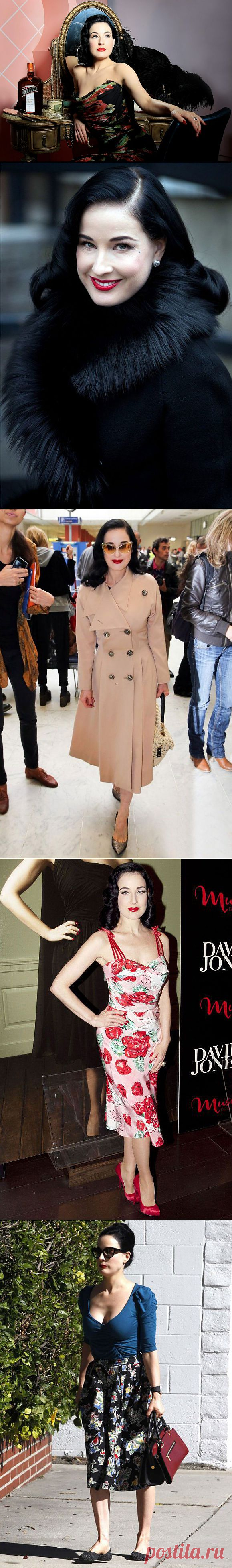 Неподражаемая Дита фон Тиз - королева бурлеска / Шоубиз