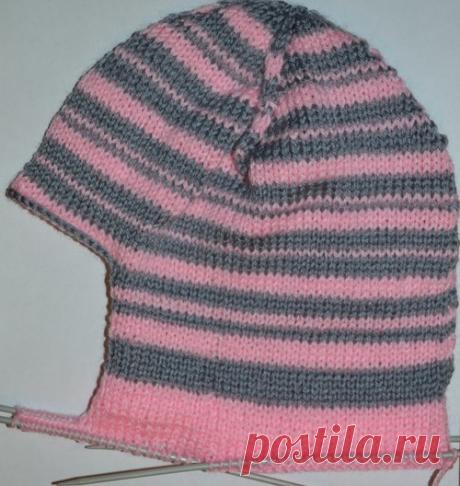 Шапочка для новорожденного спицами, этапы изготовления, особенности декора
