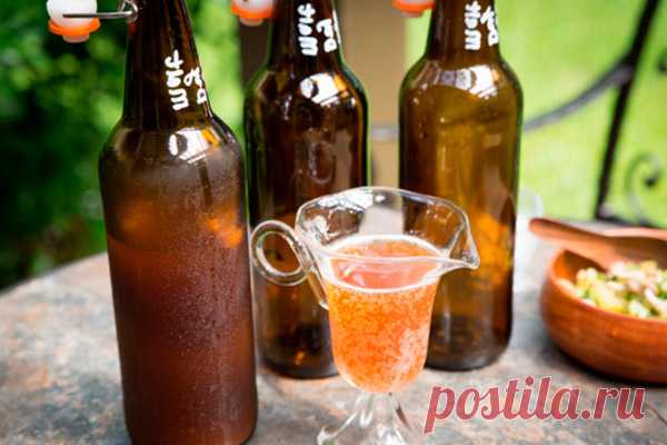 Рецепт кваса из ржаной муки на ржаной закваске