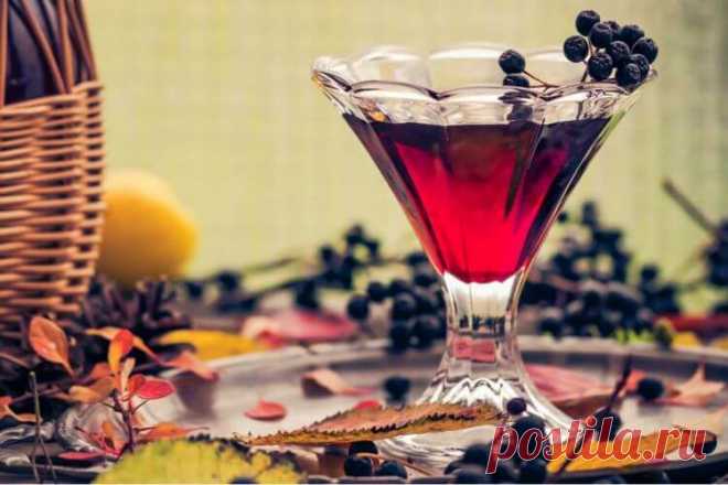 Наливка из черноплодной рябины в домашних условиях