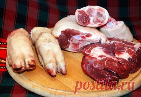 Как варить холодец