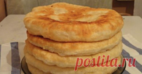 Пышные лепешки на кефире: быстрый рецепт необычной вкуснятины! Подаю вместо хлеба! Долго искала этот рецепт!