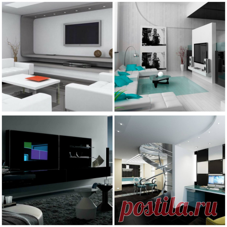 Decoración de salas modernas: Ideas futuristas para sala de estar