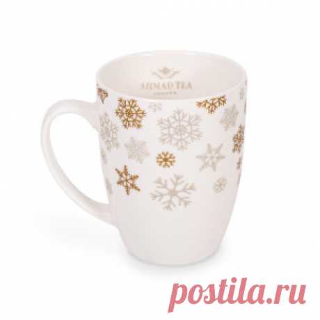 Ahmad Tea Christmas Snowflake Mug Ahmad Tea | Ahmad Tea Christmas Snowflake Mug