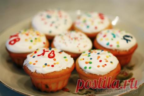 Кексы с изюмом