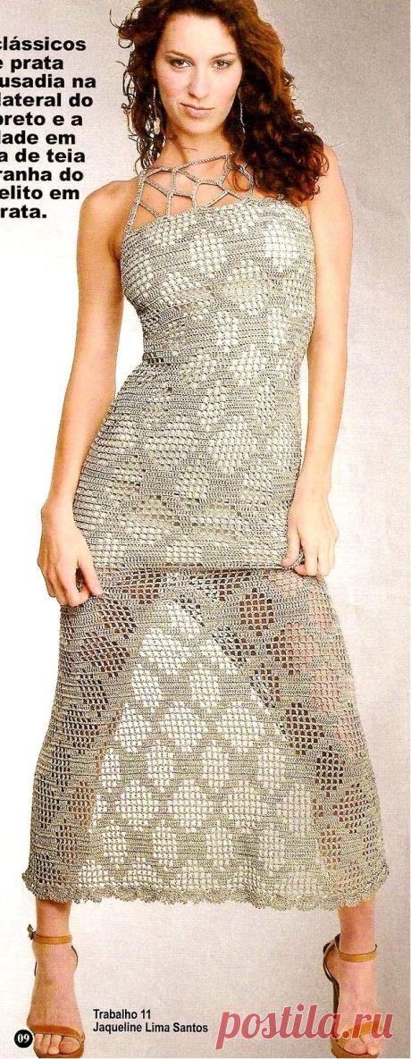 Crochetemoda: Платья