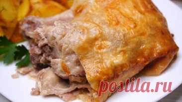 Идея для обеда: Курица в лаваше | Готовим с Калниной Натальей | Дзен