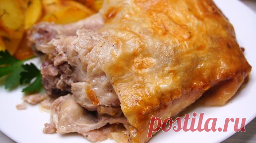 Идея для обеда: Курица в лаваше | Готовим с Калниной Натальей | Дзен