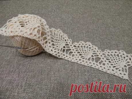 Orilla # 19 Ultimas Piñas Crochet