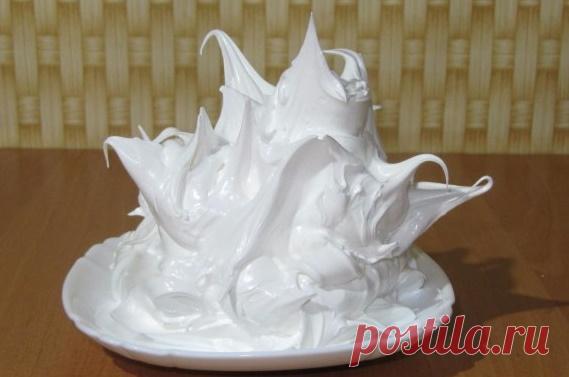 Идеальный белковый заварной крем. Лучше не придумать!