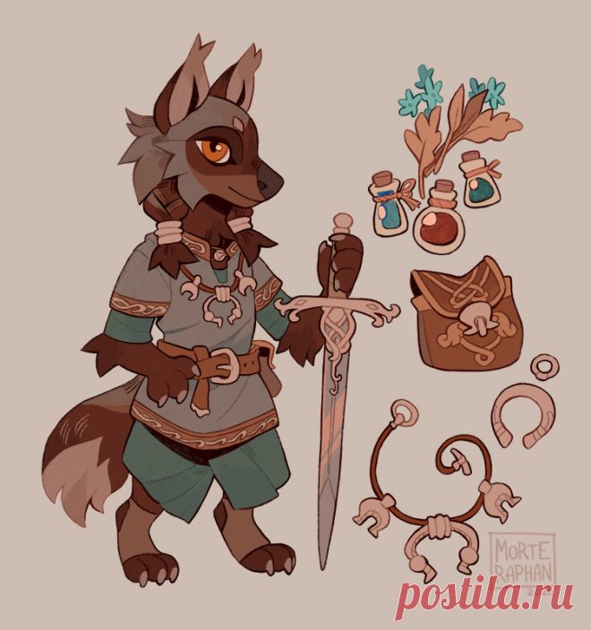 Wandering Warrior by morteraphan on DeviantArt