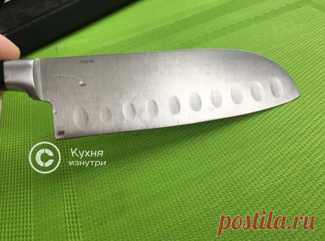 Вы видели насечки на лезвие ножа. Расскажу, зачем они на самом деле | Кухня изнутри | Яндекс Дзен