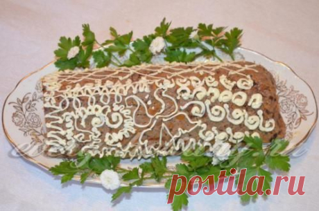 Печеночный рулет