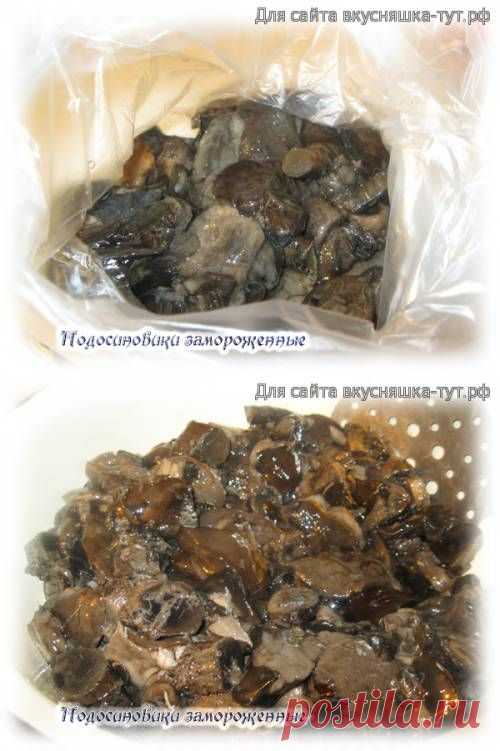 Подосиновики замороженные - Готовим сами