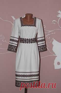 Сукня жіноча 10623w | Студія вишивки "Гойра"