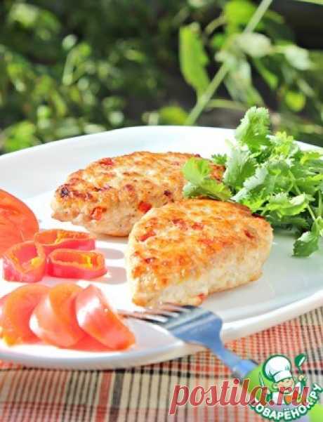 Домашние котлеты с болгарским перцем - кулинарный рецепт