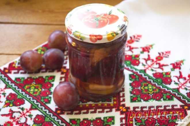 Маринованные сливы с чесноком / Простые рецепты