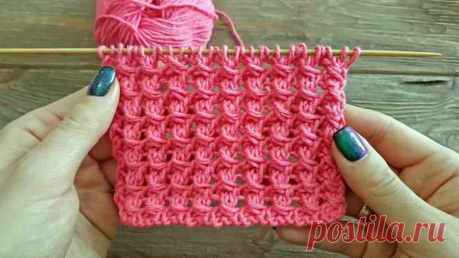 Простой и Красивый узор спицами ПАУЧКИ | Enjoy Knitting/Вяжем узоры | Яндекс Дзен