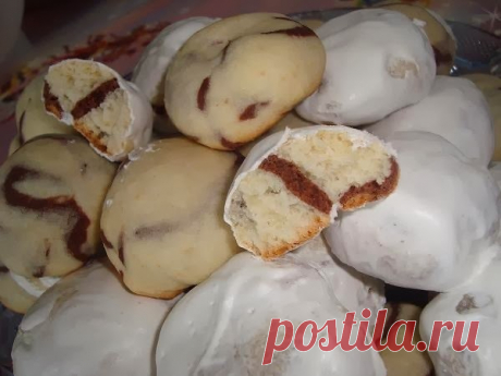 Мягкие пряники в белковой глазури / Модное Настроение