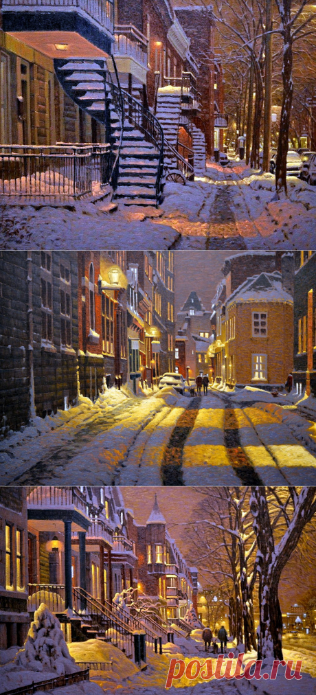 Ожившая пастель в картинах Ричарда Савойя (Richard Savoie). Часть 2.