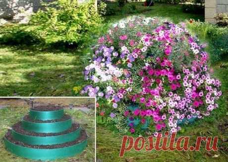 Какие варианты многоуровневых клумб можно сделать — DIYIdeas