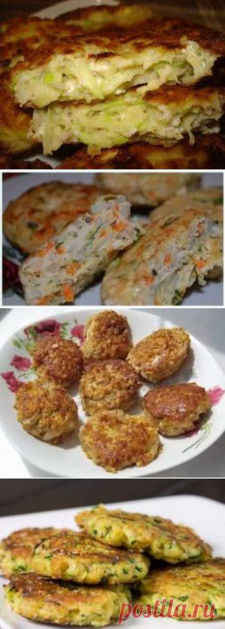Котлеты из кабачков - нежный вкус и минимум калорий.