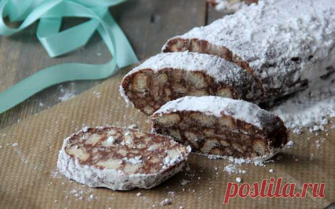 Вкус детства: 3 рецепта шоколадной колбасы