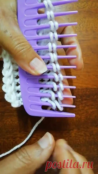 Superb Comb Knitting