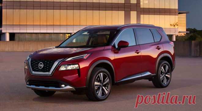 Кроссовер Nissan Rogue 2021 нового поколения