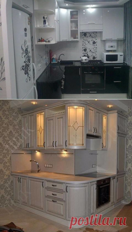 Красивые маленькие кухни