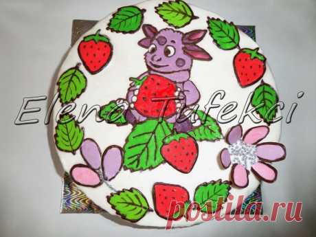 Торт "Лунтик"