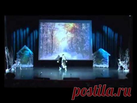 Новогодний спектакль "Как два Деда Мороза поспорили" - YouTube