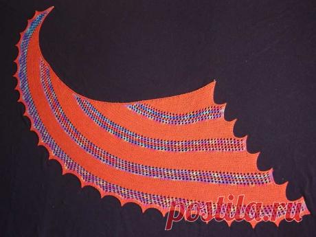 Шаль &quot;Весенний дракон&quot;