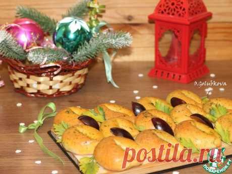 Шафрановые булочки с начинкой без дрожжей Кулинарный рецепт