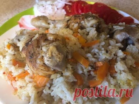 Плов в рукаве с курицей! Вкуснятина без хлопот!!!