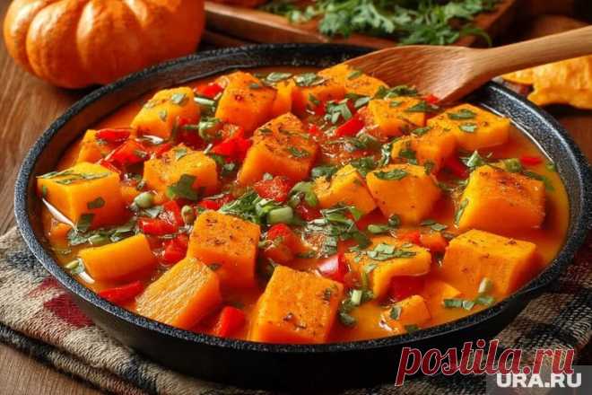 Не десертом единым: готовим из тыквы гарнир, рагу и даже котлеты | УРА.РУ | Дзен