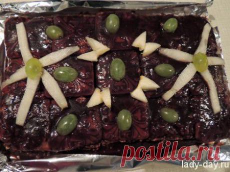 Торт из печенья без выпечки | Простые рецепты с фото