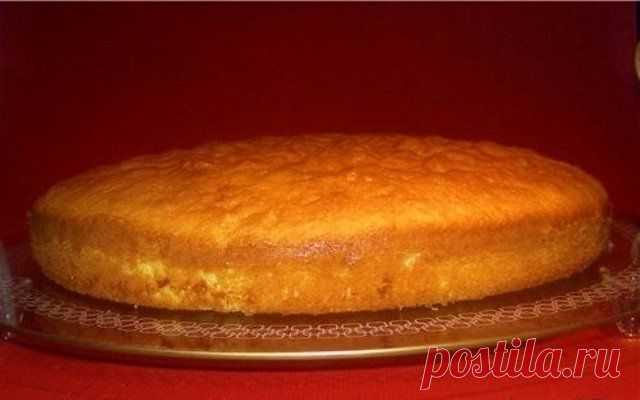 Приготовление бисквита (несколько легких способов)