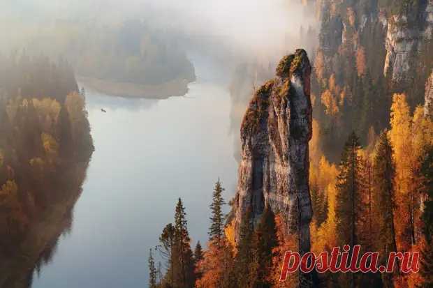 Осенние пейзажи России...