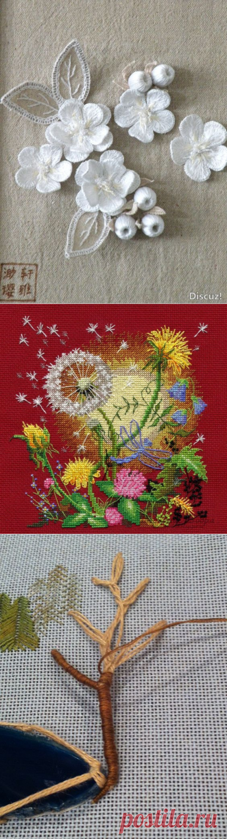 KUFER - artystyczne rękodzieło : Techniki haftu DIY