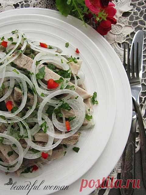 Деревенский свадебный салат - кулинарный рецепт